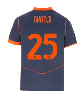 Günstige Inter Milan Manuel Akanji #25 3rd trikot 2025-26 Kurzarm